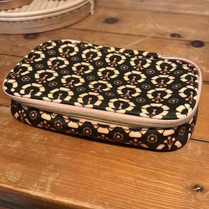 Contents by Allegro makeup cosmetic bag floral brush organisation